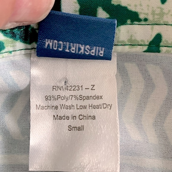 RipSkirt Hawaii Emerald Teaberry Wrap Skirt - Picture 11 of 14